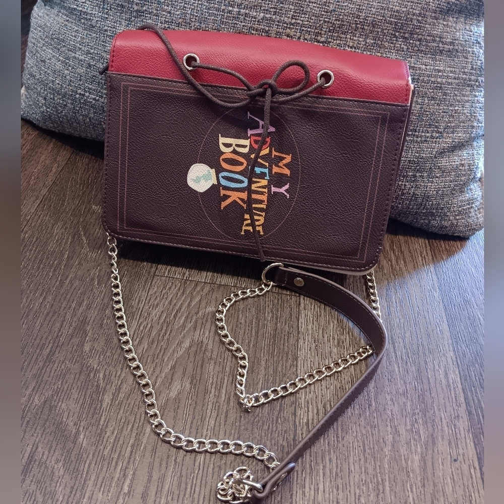 Loungefly Disney Pixar UP Adventure Book Crossbody Wallet Purse Shoulder Bag